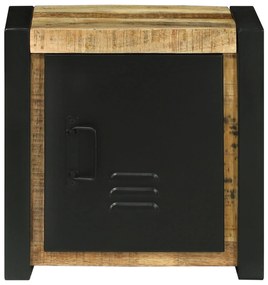 Armário de Parede para Casa de Banho 40x30x40 cm Madeira Sólida de Man