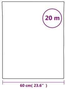 Película para janela fosca 60x2000 cm PVC padrão arco-íris 3D