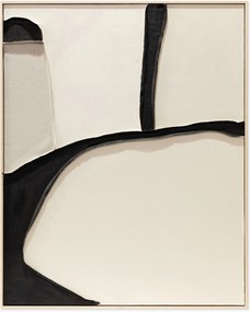 Quadro em tela com moldura pintado à mão Slipper