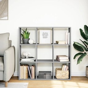 Estante divisória 102x29x103,5 cm deriv. madeira cinza sonoma