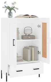 Aparador alto 69,5x31x115 cm derivados de madeira branco