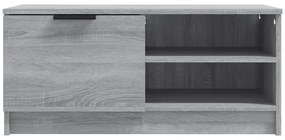 Armários TV 2pcs 80x35x36,5cm madeira proc. cor sonoma cinzento