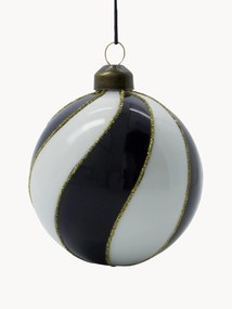 Hand-Painted Christmas Balls Coil, Set of 4