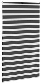 Cortina de zebra 130x230 cm largura do tecido 125,9cm poliéster