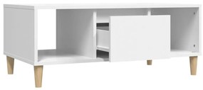 Mesa de centro 90x50x36,5 cm derivados de madeira branco