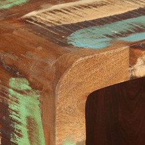 Aparador 55x30x80 cm madeira recuperada maciça