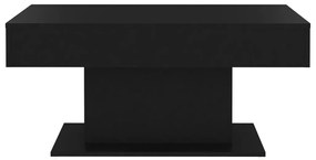 Mesa de centro 96x50x45 cm derivados de madeira preto