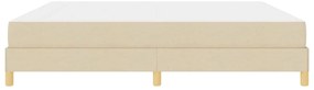 Cama Box Creme, Marrom 200 x 200 cm