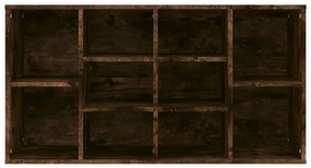Banco sapateira 103x30x54,5cm derivados madeira carvalho fumado
