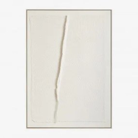 Pintura Decorativa Com Textura Em Linho Ovilea 50 X 70 Cm & A - Sklum