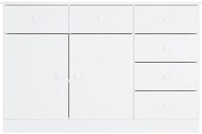 Aparador ALTA 112x35x73 cm madeira de pinho maciça branco