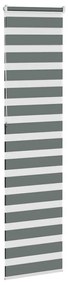 Cortina de zebra 55x230 cm largura do tecido 50,9 cm poliéster