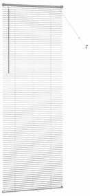 Persiana de Janela com cortinas Outros Manual Prata 80 x 220 cm Alumín