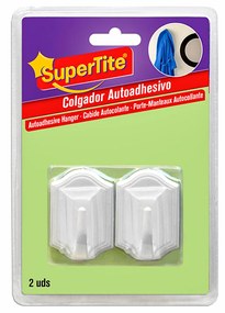 SUPERTITE CABIDE ADESIVO BRANCO PACK 2