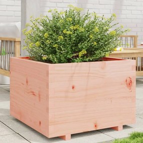 vidaXL Vaso/floreira de jardim 70x70x49,5 cm madeira de douglas maciça