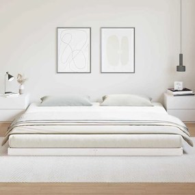 Cama Baixa vidaXL 180x210 cm Madeira Sólida de Pinus