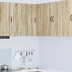 vidaXL Armário de Cozinha com porta Carvalho Sonoma 57 x 57 x 80 cm