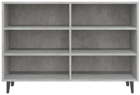 Aparador 103,5x35x70 cm derivados de madeira cinzento cimento