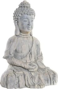 Figura Decorativa Dekodonia Fibra de Vidro Buda (35 x 24 x 47 cm)