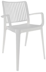 Cadeira JOY c/ braços, Cinza Gelo Pastel – Pack com 16 unidades