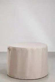 Capa Protetora Para Mesa De Jardim Redonda Otley Moka Brown & Ø130 Cm - Sklum