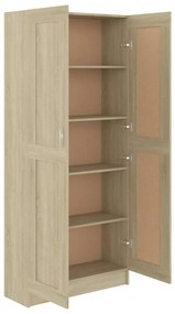 Estante 82,5x30,5x185,5 cm derivados de madeira carvalho sonoma