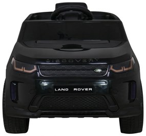 Carro elétrico para Crianças 12V Land Rover Discovery Sport Rodas Eva, Assento de couro Preto