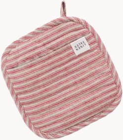 Pega de cozinha em linho Stripes
