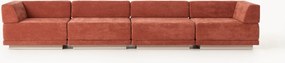 Sofá de canto grande modular Colin (4 lugares)