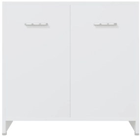 4 pcs conjunto de móveis de casa de banho branco