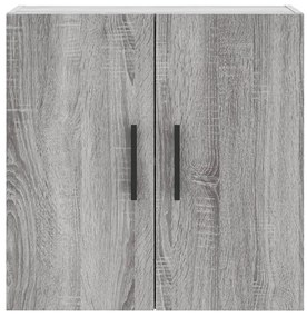 Armário de parede 60x31x60 cm derivados madeira cinzento sonoma