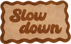 Tapete de banho de algodão Slow Down