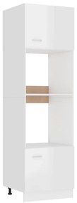 Armário para micro-ondas “Lyon” derivados de madeira branco