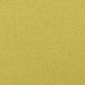 Estrutura de cama sem colchão 200x200 cm tecido verde