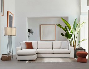 Sofá de Canto Loop – Branco – 270 x 194 cm