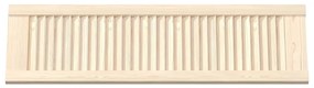 Portas de armário 4 pcs com design de persiana pinho maciço