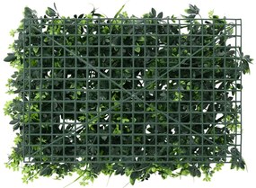 Vedação de folhas artificiais 6 pcs 40x60 cm verde