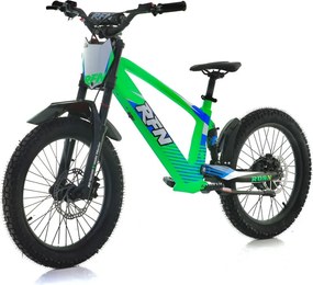 Bicicleta elétrica infantil sem pedais 750W 20" 36V 7.5Ah RXF EVO-RACING Verde