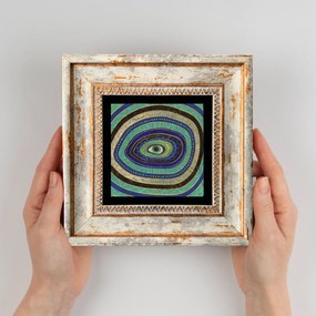 Quadro Decorativo emoldurado TC11315 – Multicolor – 20 x 20 cm
