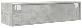 Móveis de TV 2pcs 100x31x25,5 cm deriv. madeira cinza cimento