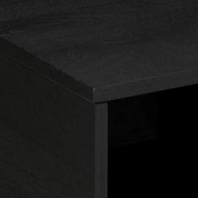 Mesa de centro 80x50x40 cm derivados de madeira preto