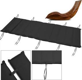 Almofada para espreguiçadeira (NÃO INCLUÍDA) 177 x 58 x 7 cm Antracite