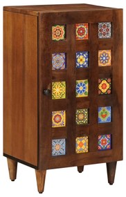 vidaXL Buffet Nogueira 40 x 33 x 75 cm Madeira de manga maciça