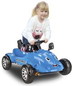 Kart pedais para crianças Ped Race Azul