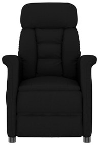 Poltrona Reclinado VidaXL Preto