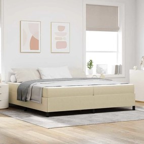 vidaXL Estrutura da Cama Cinza Verde Claro 200 x 200 cm tecido