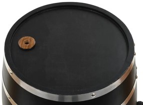 Barril de vinho com torneira em madeira de pinho maciça 35 L