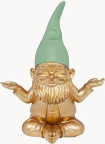 Objeto decorativo Gnome Meditation, Alt 19 cm