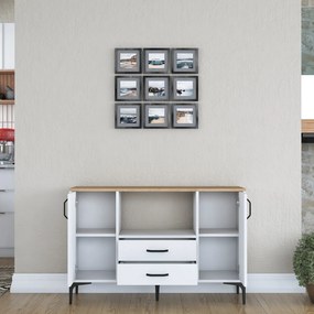 Mobiliário "JE174" - Design Moderno - Wallnut
White
