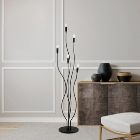 Candeeiro de Pé Bonibon – Preto – 35 x 35 x 155 cm